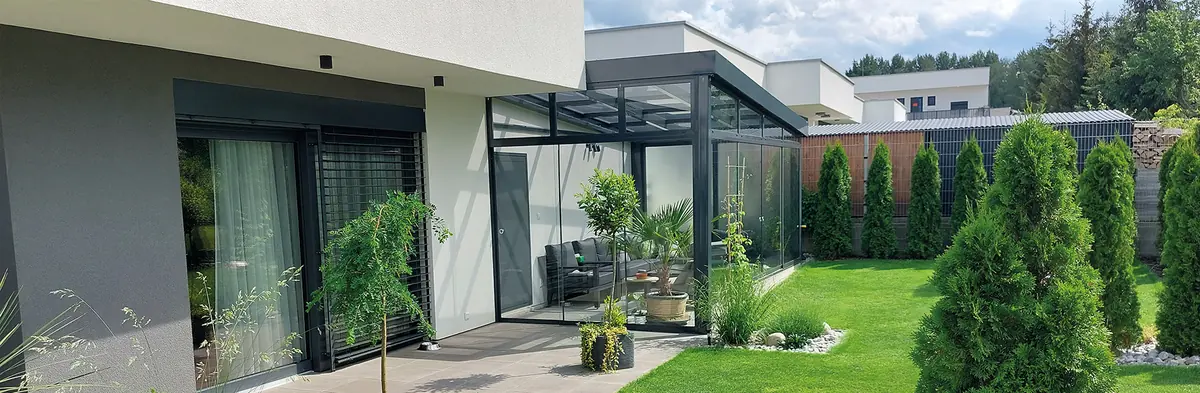 Pergola a zimná záhrada