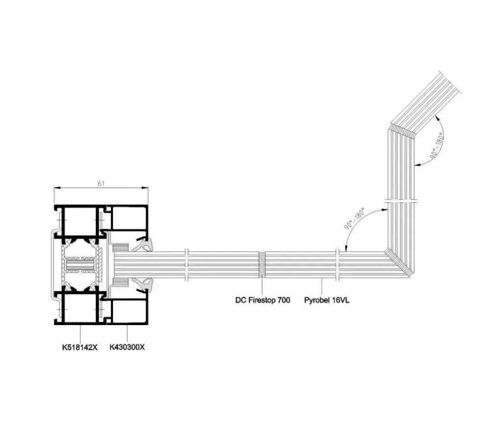 ALUPROF MB-78EI – rez profilom