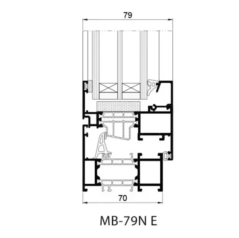 ALUPROF MB-79N – rez profilom